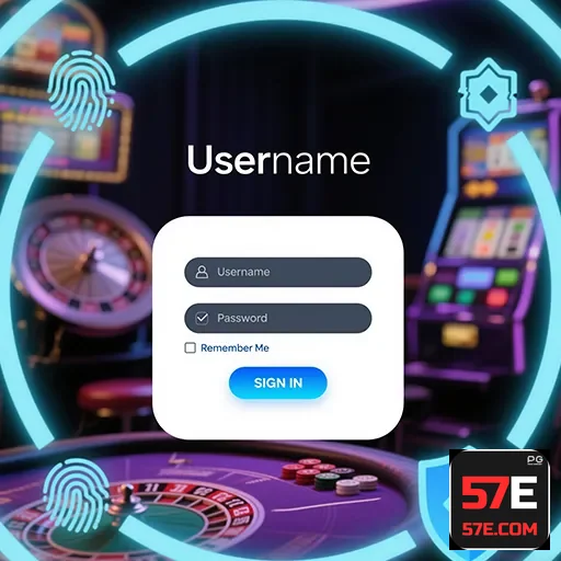Mobile casino gaming on a smartphone with secure features - 57e